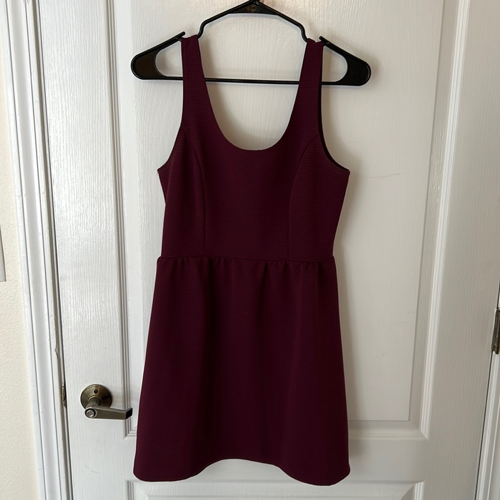 Maroon formal dress size medium